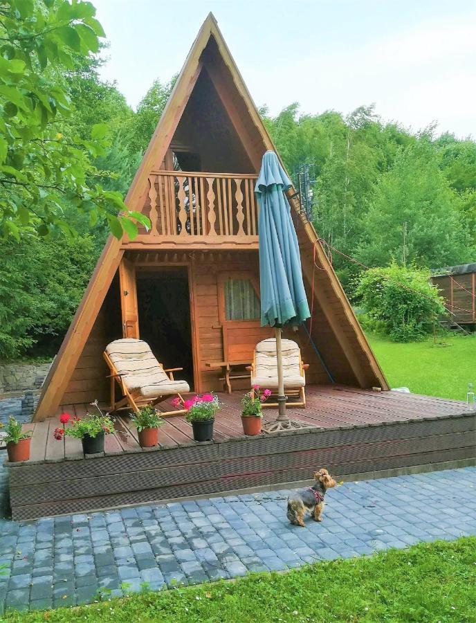 Domki Letniskowe Pod Lasem Koziniec Exterior foto